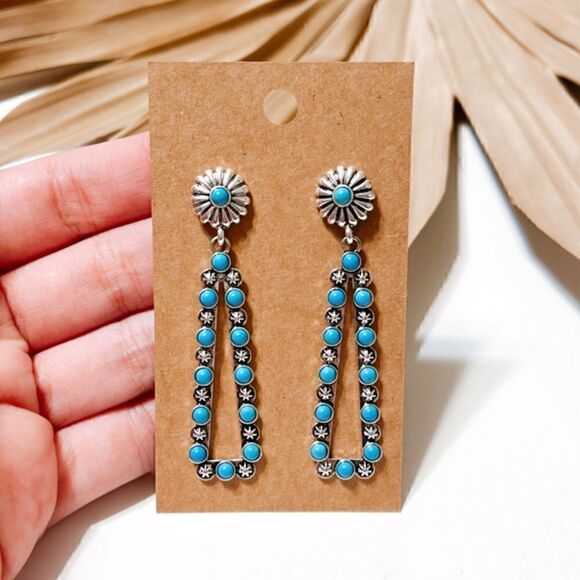 Free People Jewelry - Boho statement earrings S279